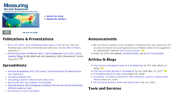 Desktop Screenshot of measuringux.com